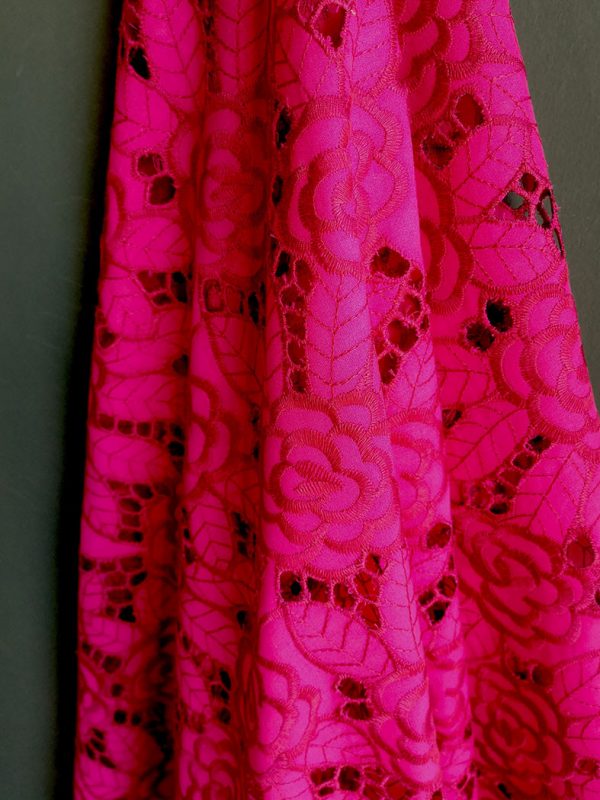 Christie 22 Broderie Anglaise Coton Broderie ColorÉe Pic 4