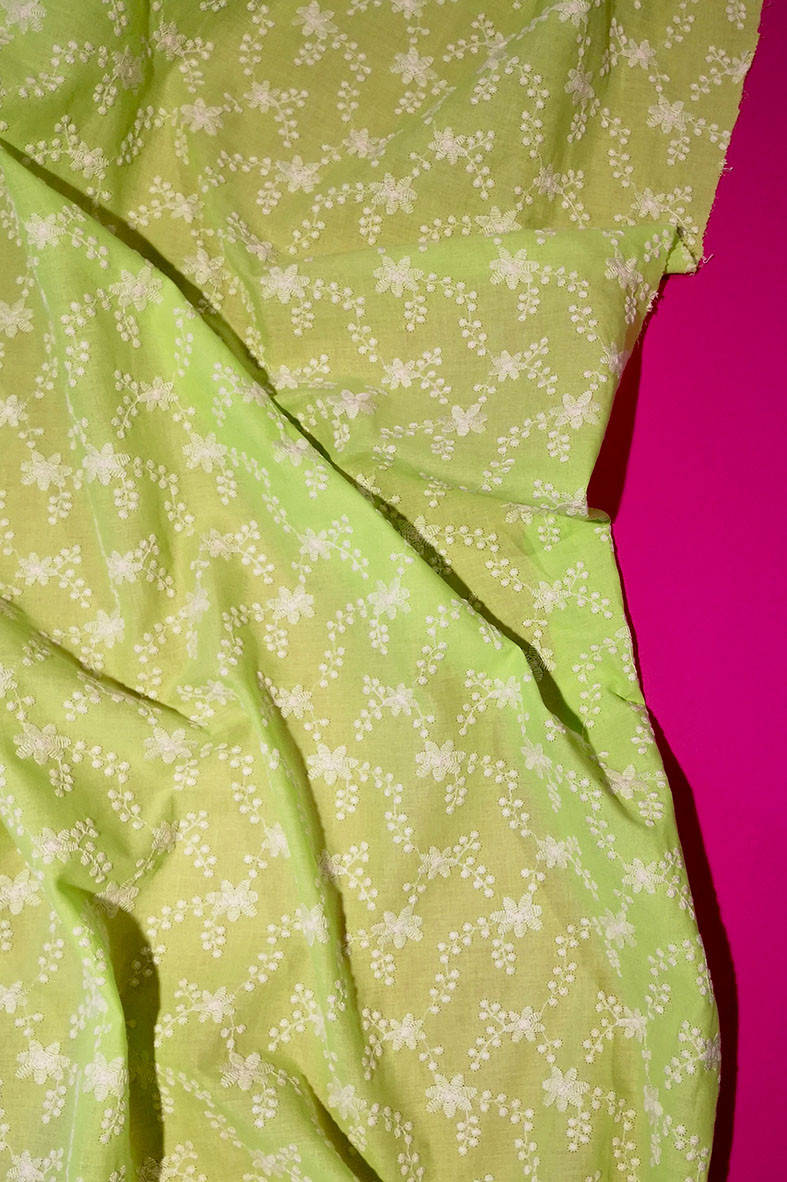 Dolores 22 Broderie Tissu Coton BrodÉ Pic11