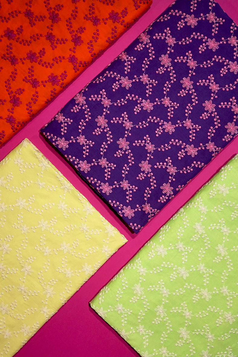 Dolores 22 Broderie Tissu Coton BrodÉ Pic3