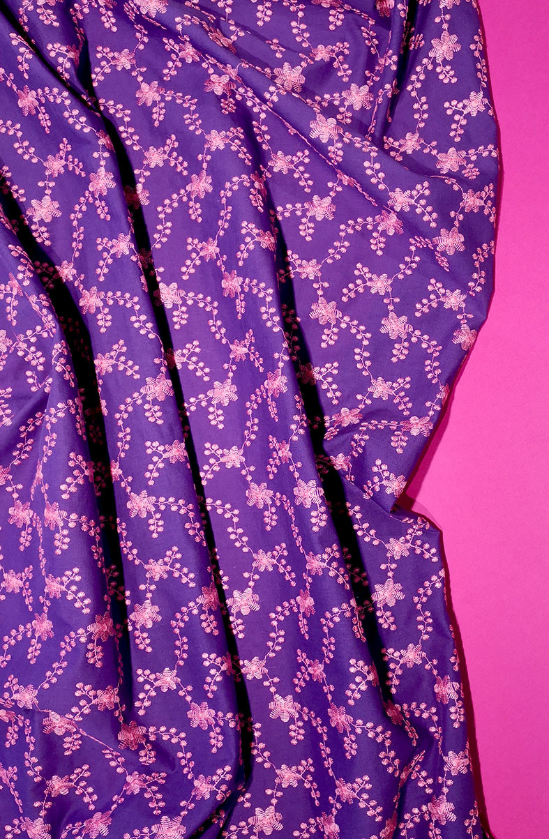 Dolores 22 Broderie Tissu Coton BrodÉ Pic8