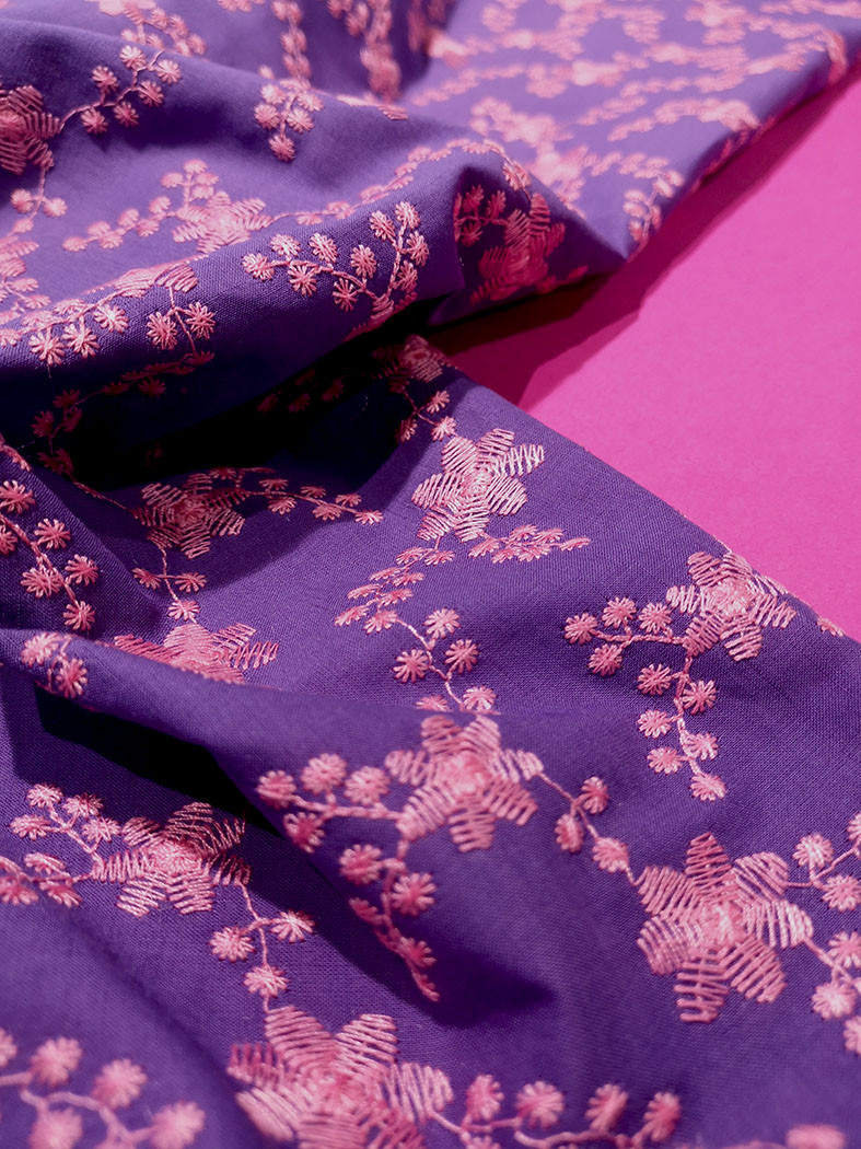 Dolores 22 Broderie Tissu Coton BrodÉ Pic9