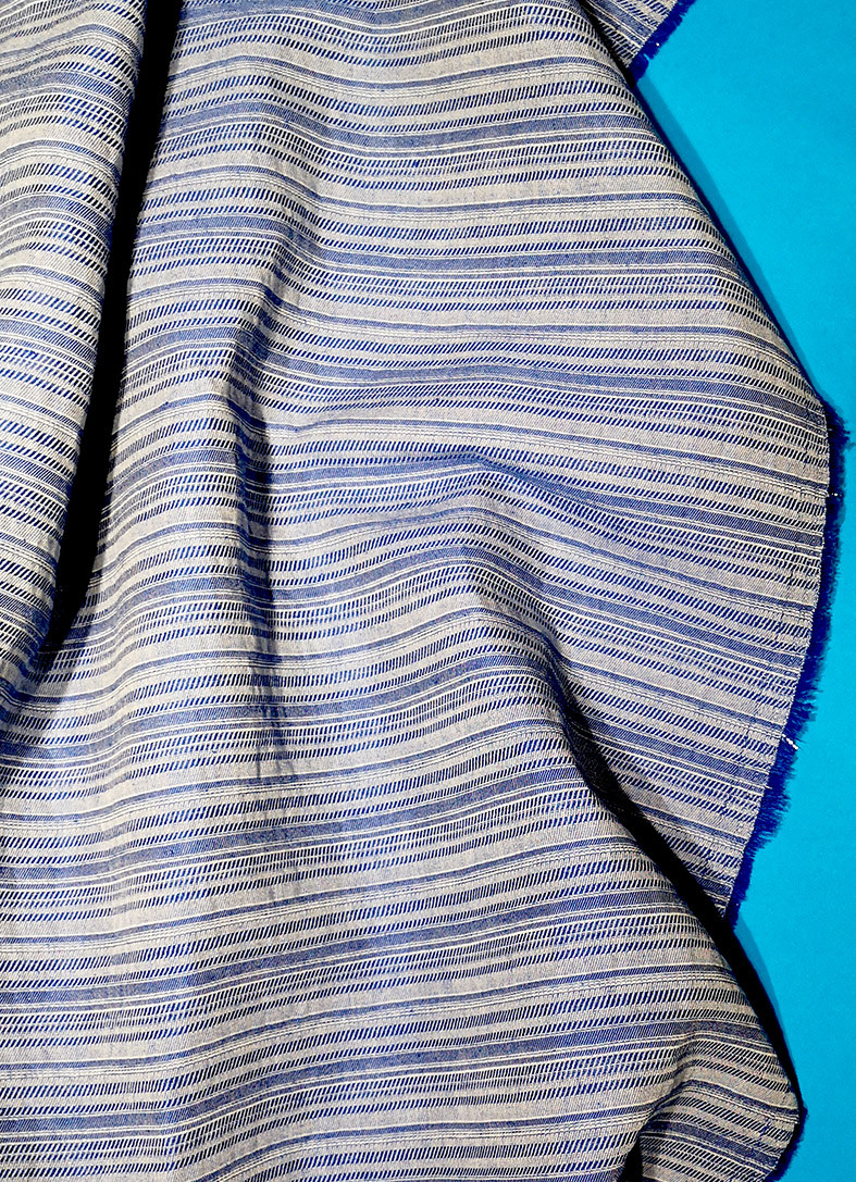 Dylan 22 Tissu Jacquard Lin Et Coton Pic13