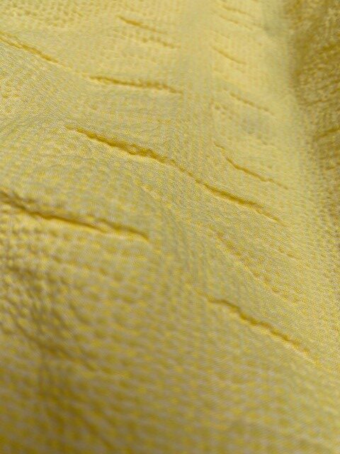 Tissu coton petits carreaux effet gaufré - Carolina