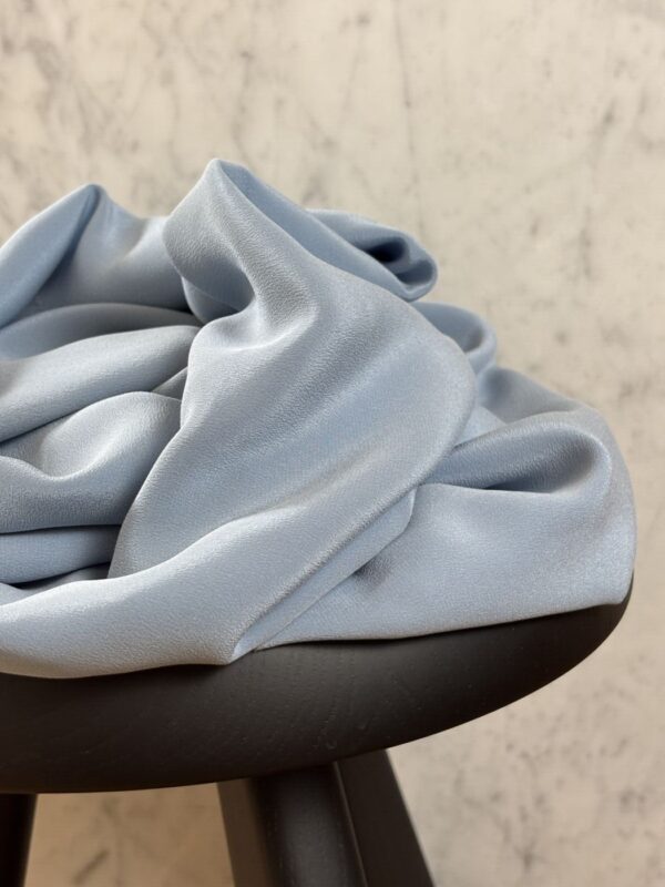 Tissu soie lavée Tara - Bleu Vintage