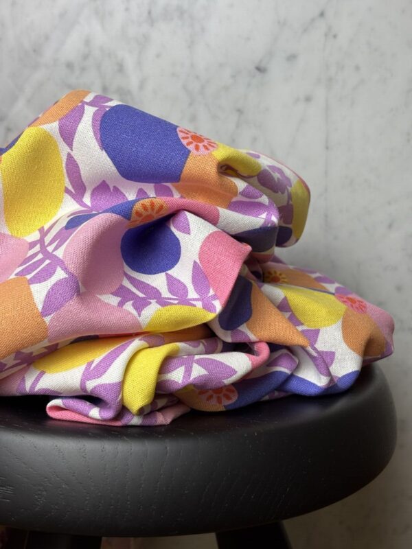 Tissu imprimé Nerida Hansen viscose et lin lavande - Ilona