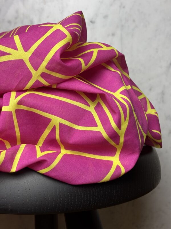 Tissu imprimé Nerida Hansen voile de coton framboise - Ella