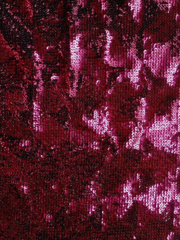 Tissu sequin effet quadrillage - Nessa