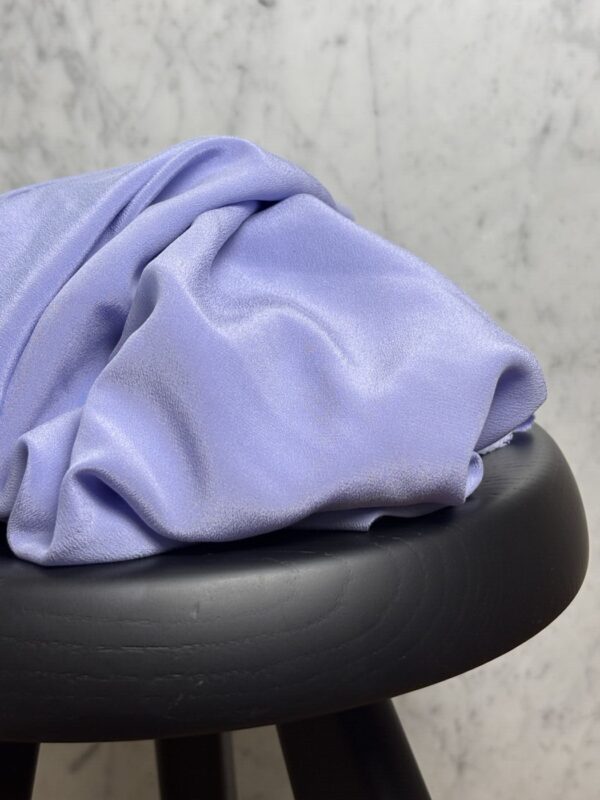 Tissu soie lavée Tara - Bleu Lavande